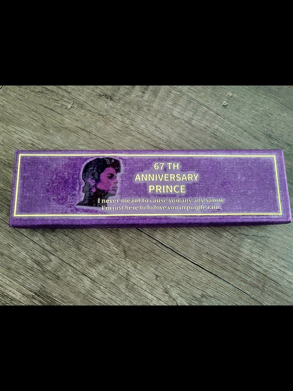67th Anniversary Prince Purple Commemorative Box